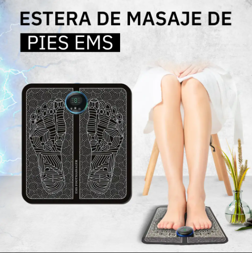 Estera de masaje de pies EMS